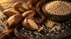 brazil nuts and sesame seeds brazil nuts and sesame seeds