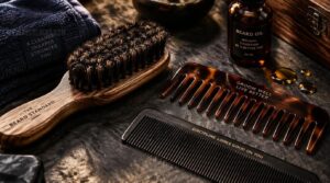 brush, comb, and shape your beard brush, comb, and shape your beard