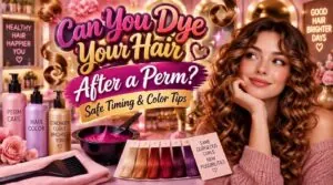 can you dye your hair after a perm can you dye your hair after a perm