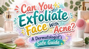 can you exfoliate face with acne can you exfoliate face with acne