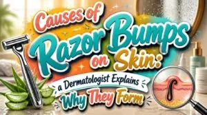 causes of razor bumps on skin