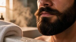 clean and dry facial hair clean and dry facial hair