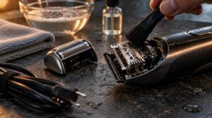 clean and prepare the blades clean and prepare the blades