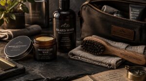 cleaning your mustache and storing products cleaning your mustache and storing products