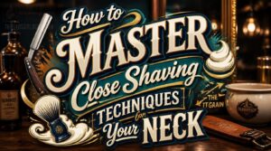 close shaving techniques for neck