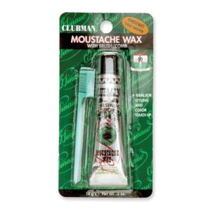 Clubman Mustache Wax for Men B000EBFJTM