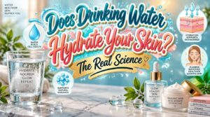 does drinking water hydrate skin does drinking water hydrate skin