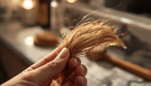 dry, brittle, straw-like hair dry, brittle, straw-like hair