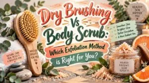 dry brushing versus body scrub dry brushing versus body scrub