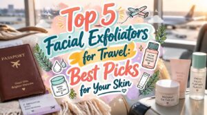 facial exfoliators for travel