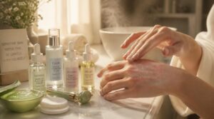 follow a gentle skincare routine follow a gentle skincare routine