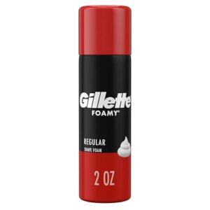Gillette Foamy Regular Shaving Foam, B00005338S