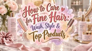 how to care for fine hair how to care for fine hair