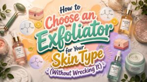 how to choose an exfoliator for skin type how to choose an exfoliator for skin type