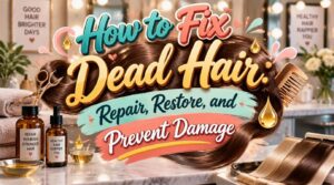 how to fix dead hair