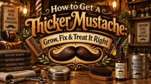 how to get a thicker mustache how to get a thicker mustache