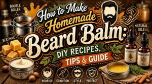how to make homemade beard balm