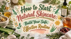 how to start natural skincare