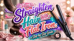 how to straighten hair with flat iron how to straighten hair with flat iron