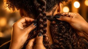 how to three-strand braid curly hair step by step how to three-strand braid curly hair step by step