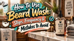how to use beard wash how to use beard wash