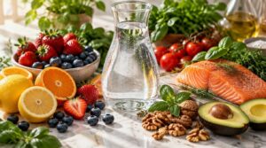 hydrate skin from within with water and nutrient-rich foods hydrate skin from within with water and nutrient-rich foods
