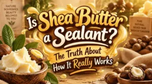 is shea butter a sealant is shea butter a sealant