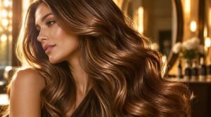 maintain rich, glossy warm brown hair maintain rich, glossy warm brown hair