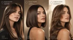 match straight hairstyles to face shape match straight hairstyles to face shape