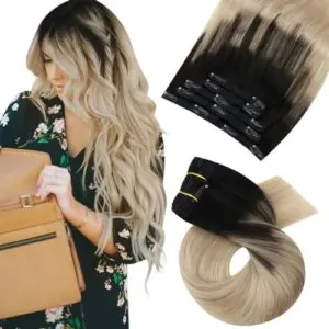 Moresoo Hair Extensions Clip in B07XJ992Z3