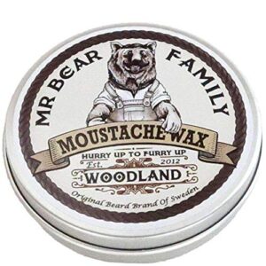 Mr Bear Family Moustache Wax B00M30IADE