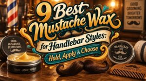 mustache wax for handlebar styles