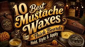 mustache wax for thick beards