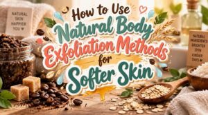 natural body exfoliation methods
