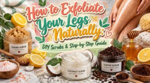 natural ways to exfoliate legs
