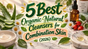 organic natural cleanser for combination skin