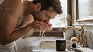 prepare skin with warm water prepare skin with warm water