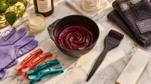 prepare your hair, test the dye, and gather supplies prepare your hair, test the dye, and gather supplies