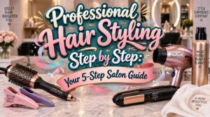 professional hair styling step by step professional hair styling step by step