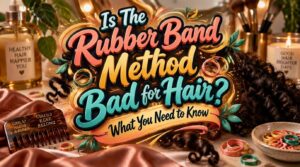 rubber band method bad for hair rubber band method bad for hair