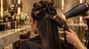 section hair for drying section hair for drying