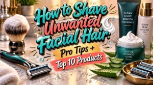 shaving unwanted facial hair shaving unwanted facial hair