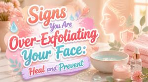 signs you are over exfoliating your face