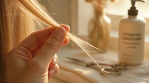 split ends and rough texture split ends and rough texture