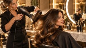 step 3: blow-dry hair for salon-quality smoothness and volume step 3: blow-dry hair for salon-quality smoothness and volume