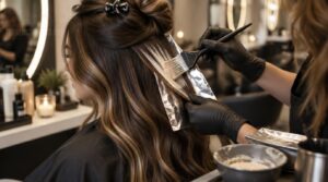 step-by-step hair painting highlighting tutorial step-by-step hair painting highlighting tutorial