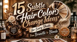subtle hair color change ideas subtle hair color change ideas
