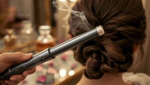 tight curls for formal updos tight curls for formal updos