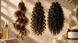 type 2 hair vs. type 3 and type 4 hair type 2 hair vs. type 3 and type 4 hair