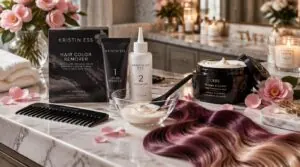 use a suitable color remover and condition afterward use a suitable color remover and condition afterward